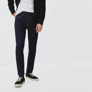 Everlane Men’s Slim Fit Organic Cotton Jeans – Dark Blue – 32x32